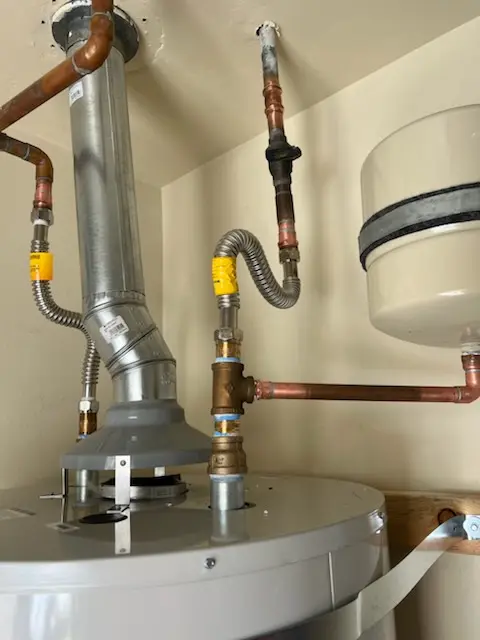 Water heater installation and plumbing repair in Cotton Creek